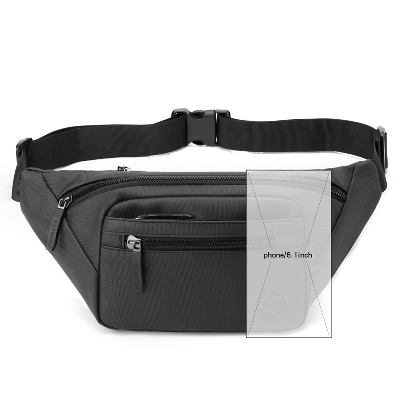 Women'S Bags For Work - Unisex Waterproof Waist Bag Pack Male