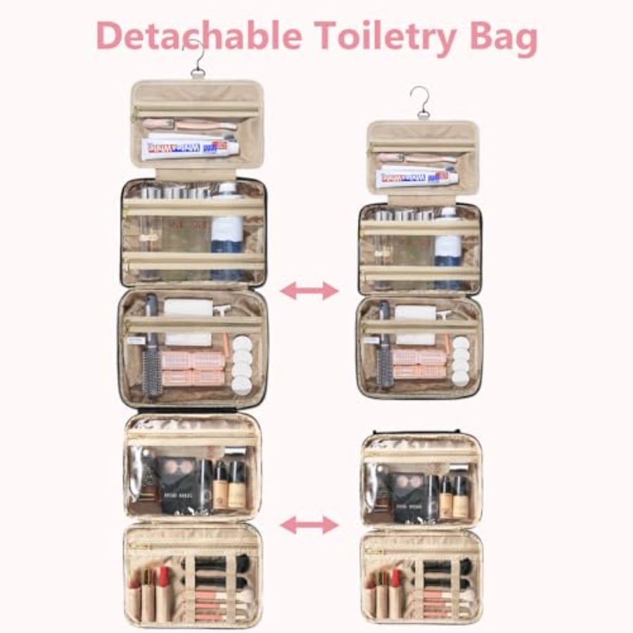 Detachable Travel Toiletry Bag - Women Bags Large incelemesi ve fiyatı
