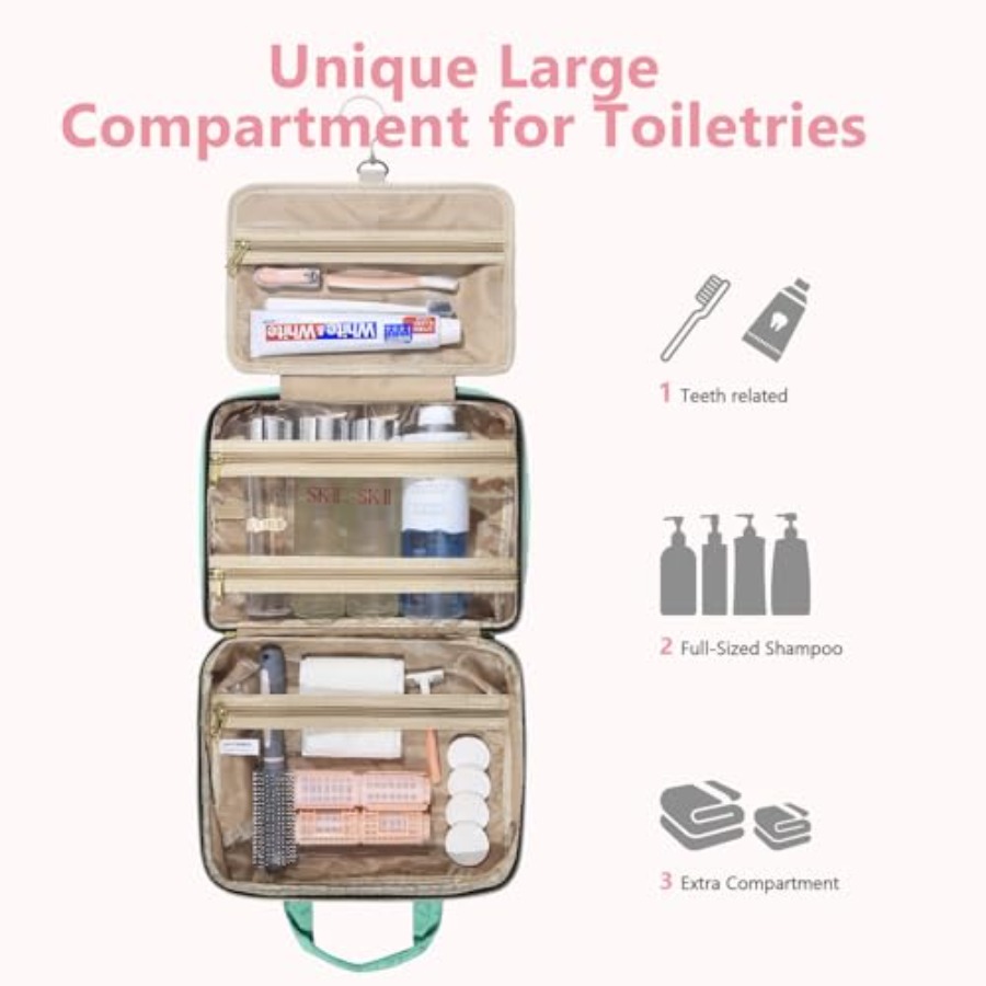 Detachable Travel Toiletry Bag - Women Bags Large incelemesi ve fiyatı