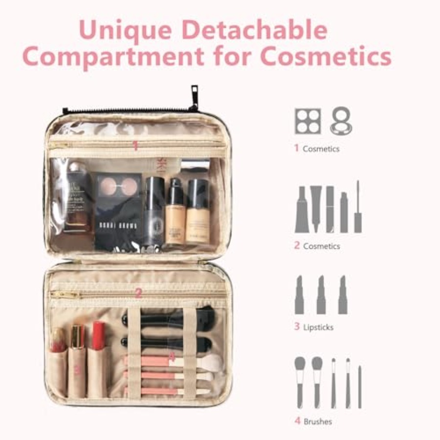 Detachable Travel Toiletry Bag - Women Bags Large incelemesi ve fiyatı