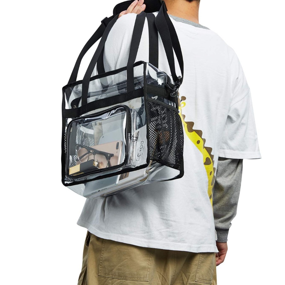 Clear Tote Bag Heavy Duty Plas - Women'S Bags For Work incelemesi ve fiyatı