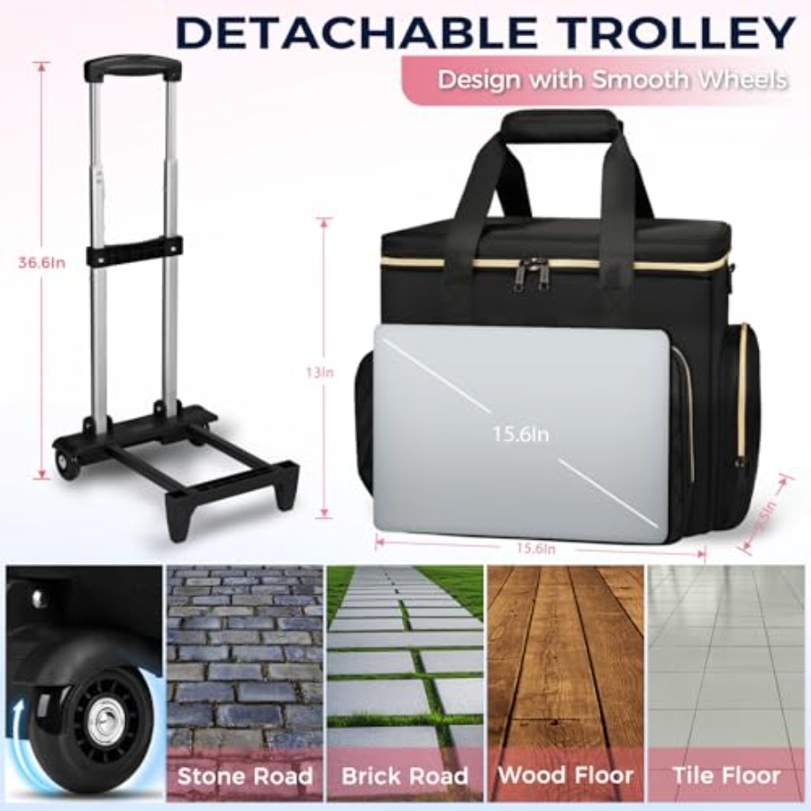 Rolling Teacher Bag, Multifunc - Women'S Bags incelemesi ve fiyatı