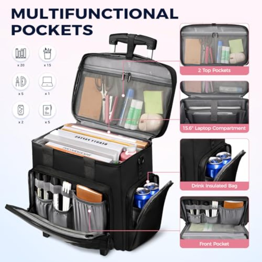 Rolling Teacher Bag, Multifunc - Women'S Bags incelemesi ve fiyatı