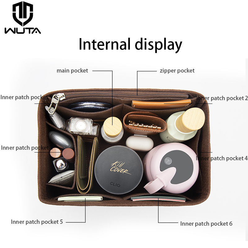 WUTA Felt Insert Bag Organizer - Women Bags Lv incelemesi ve fiyatı