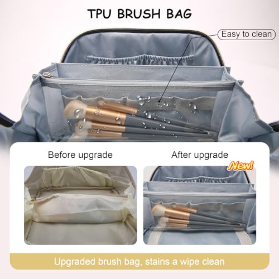 Travel Makeup Bag for Women: C - Women'S Bags incelemesi ve fiyatı