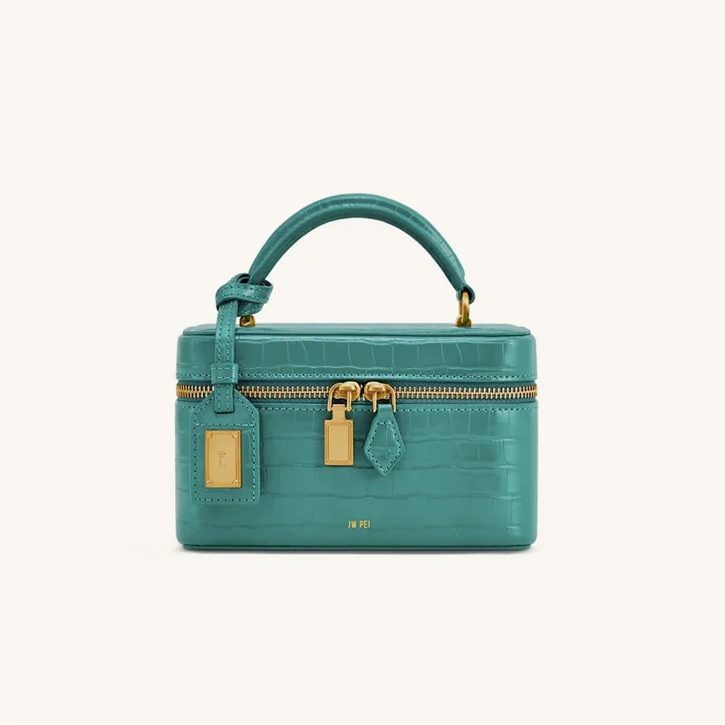 JW PEI Croc Embossed Small Box - Women Bags Lv incelemesi ve fiyatı