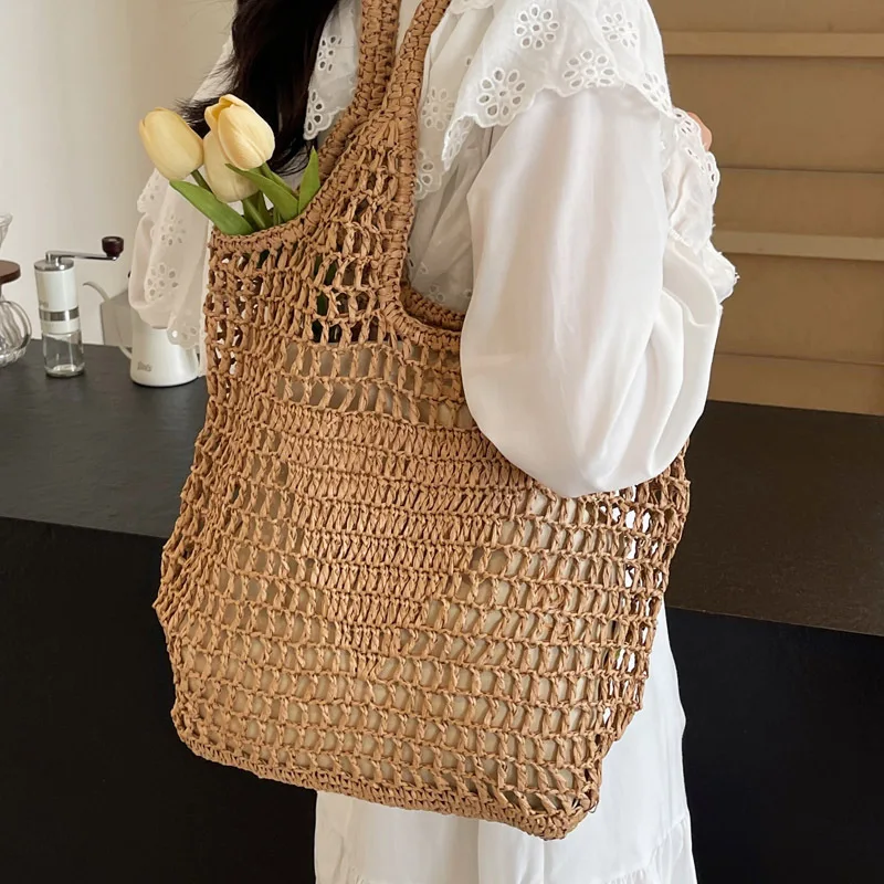 Rattan Women Tote Bag Luxury D - Women Bags Large incelemesi ve fiyatı