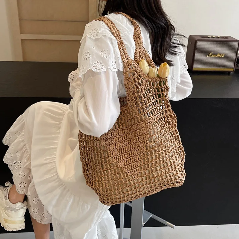 Rattan Women Tote Bag Luxury D - Women Bags Large incelemesi ve fiyatı