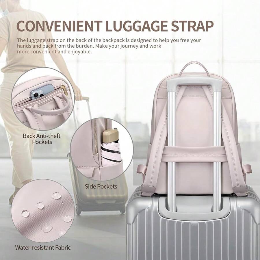 Slim Laptop Backpack For Women - Women'S Bags For Work incelemesi ve fiyatı