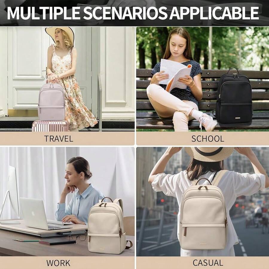 Slim Laptop Backpack For Women - Women'S Bags For Work incelemesi ve fiyatı