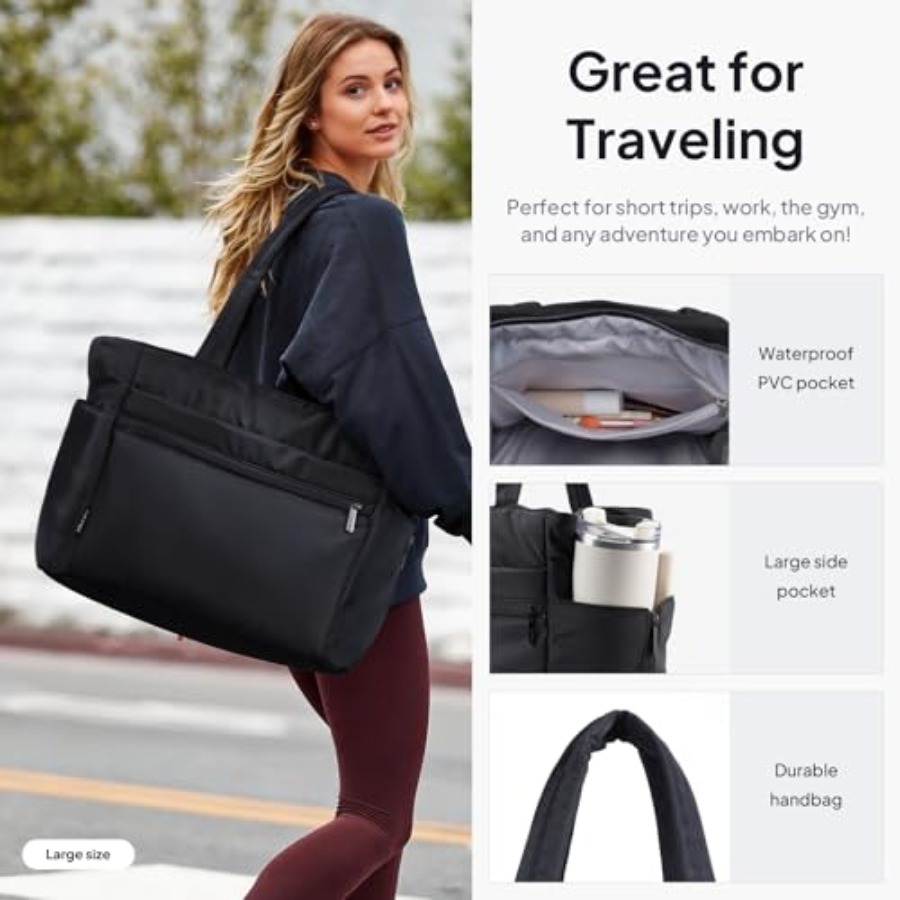 TOPEAST Tote Bag for Women Puf - Women'S Bags incelemesi ve fiyatı