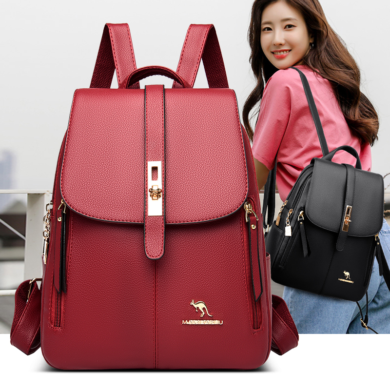 Luxury Women Leather Backpacks - Women Bags Guess incelemesi ve fiyatı