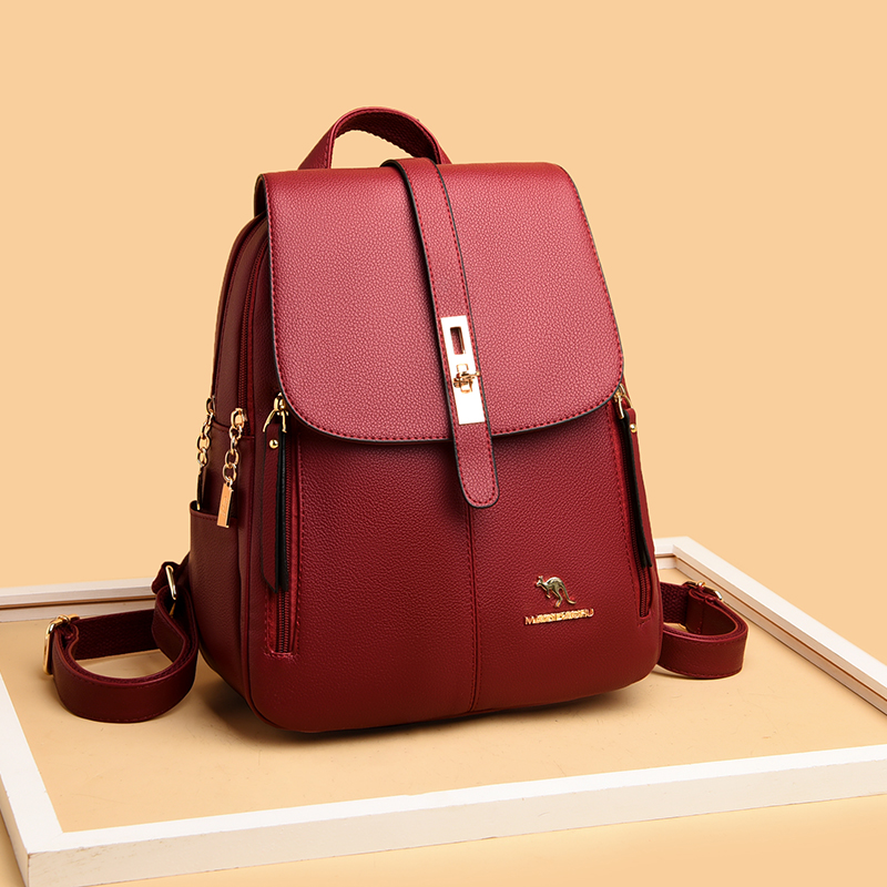 Luxury Women Leather Backpacks - Women Bags Guess incelemesi ve fiyatı