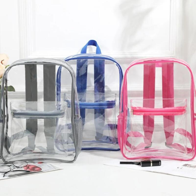 Transparent PVC Backpack Outdo - Women Bags Large incelemesi ve fiyatı