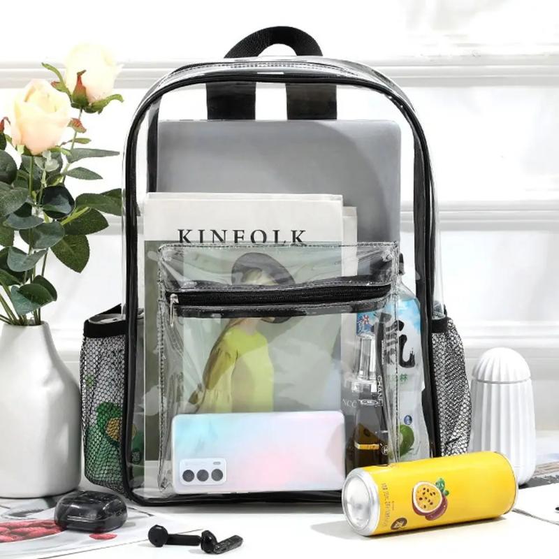 Transparent PVC Backpack Outdo - Women Bags Large incelemesi ve fiyatı