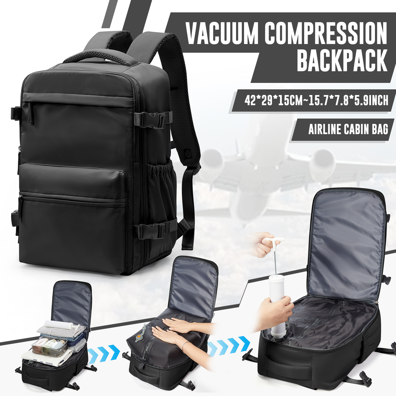 Vacuum Backpack, Travel Backpa - Women'S Bags For Work incelemesi ve fiyatı