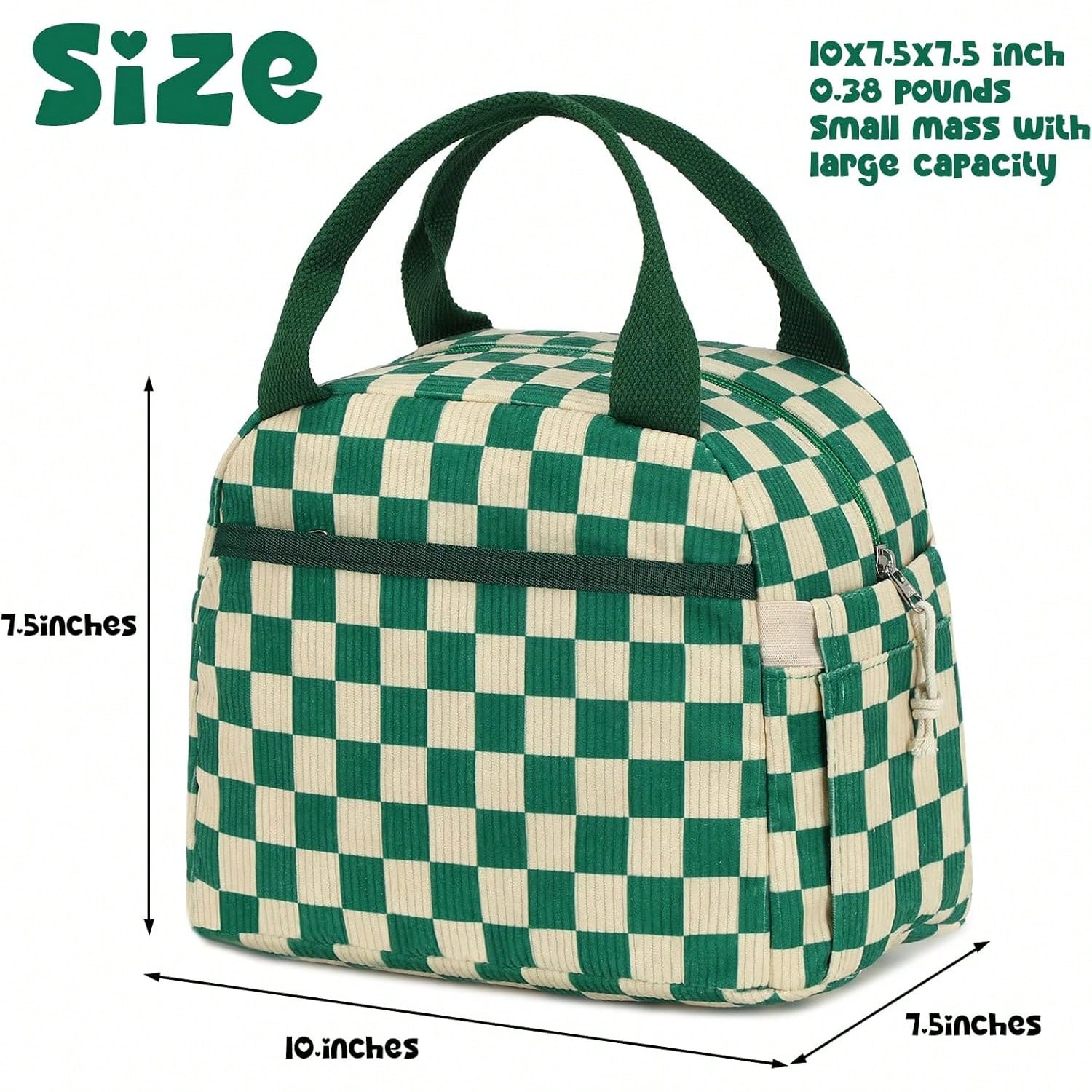 Cute Corduroy Lunch Tote Bags  - Women'S Bags For Work incelemesi ve fiyatı