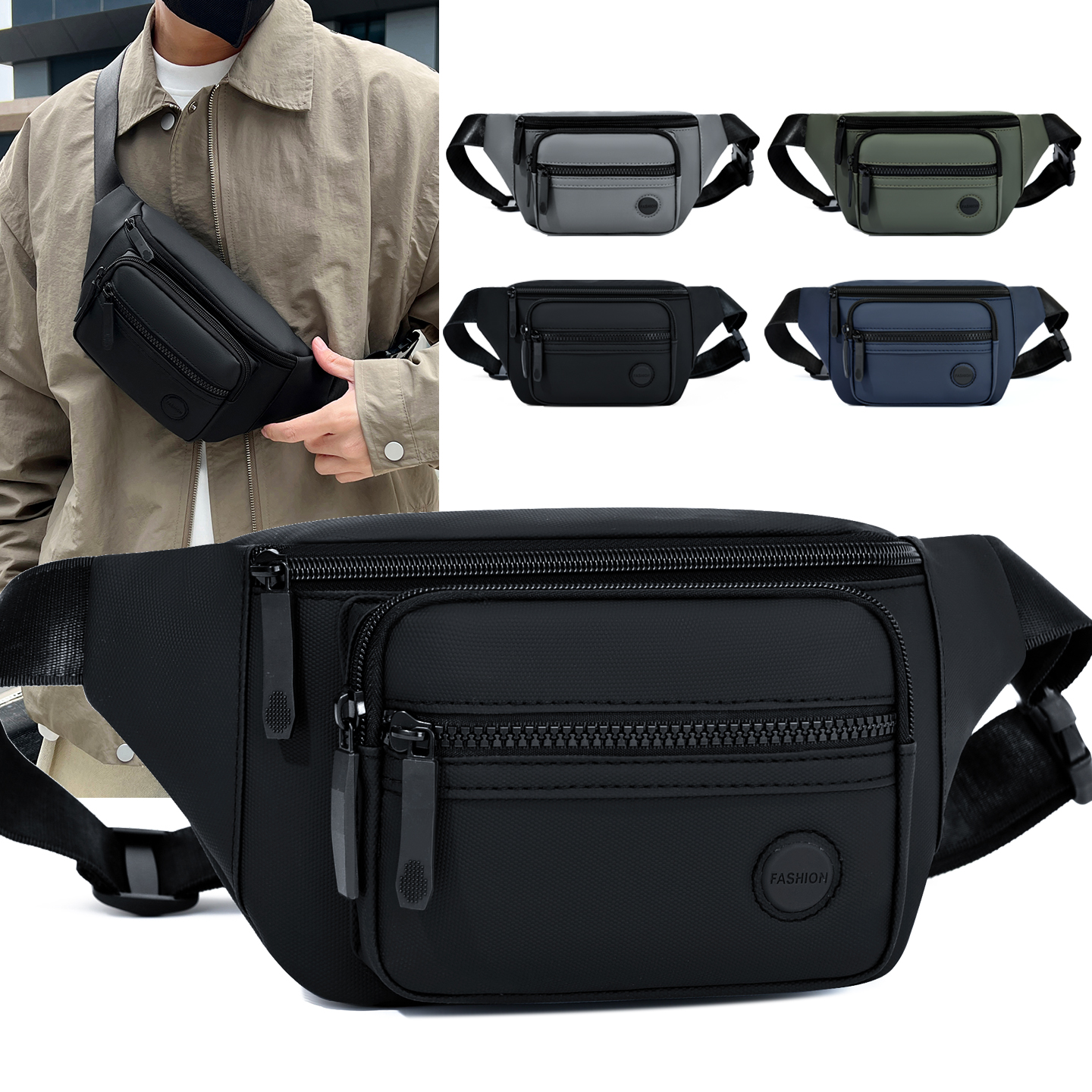 Unisex Waterproof Waist Bag Pa - Women'S Bags For Work incelemesi ve fiyatı
