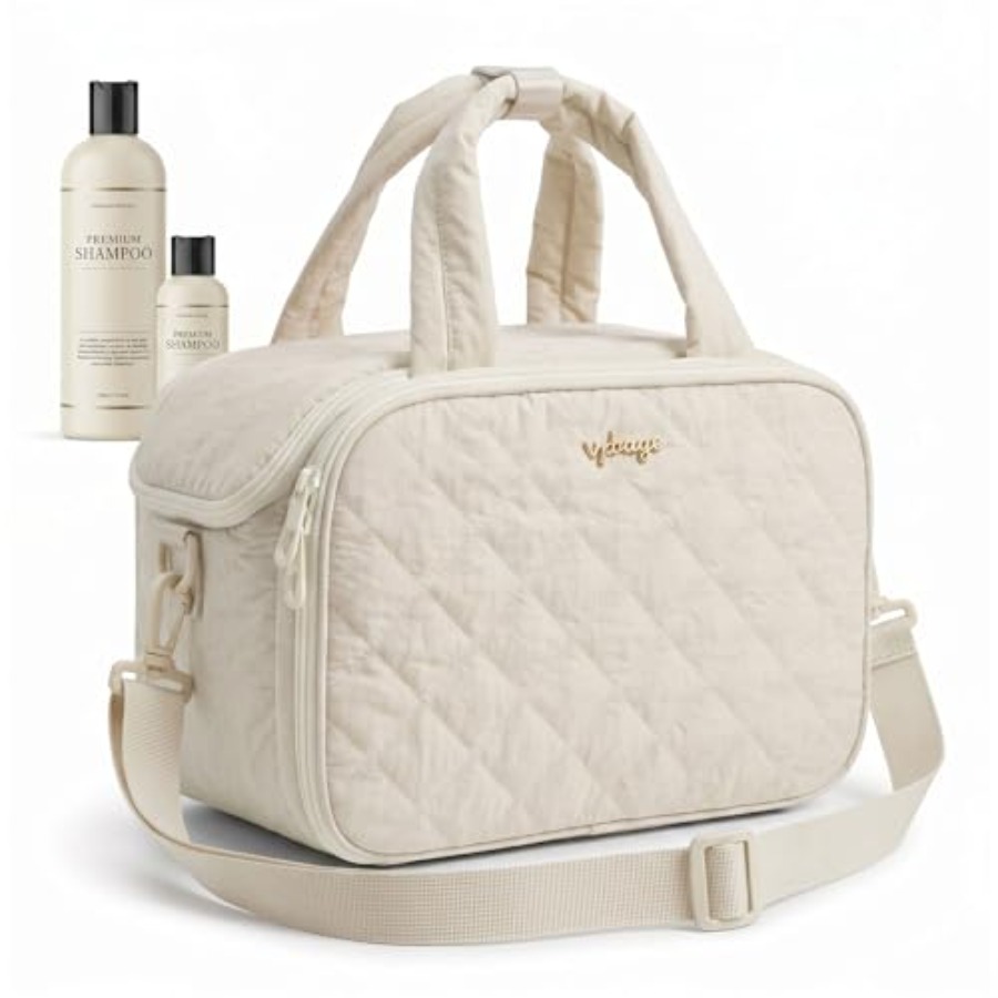 Large Quilted Toiletry Bag for - Women Bags Large incelemesi ve fiyatı