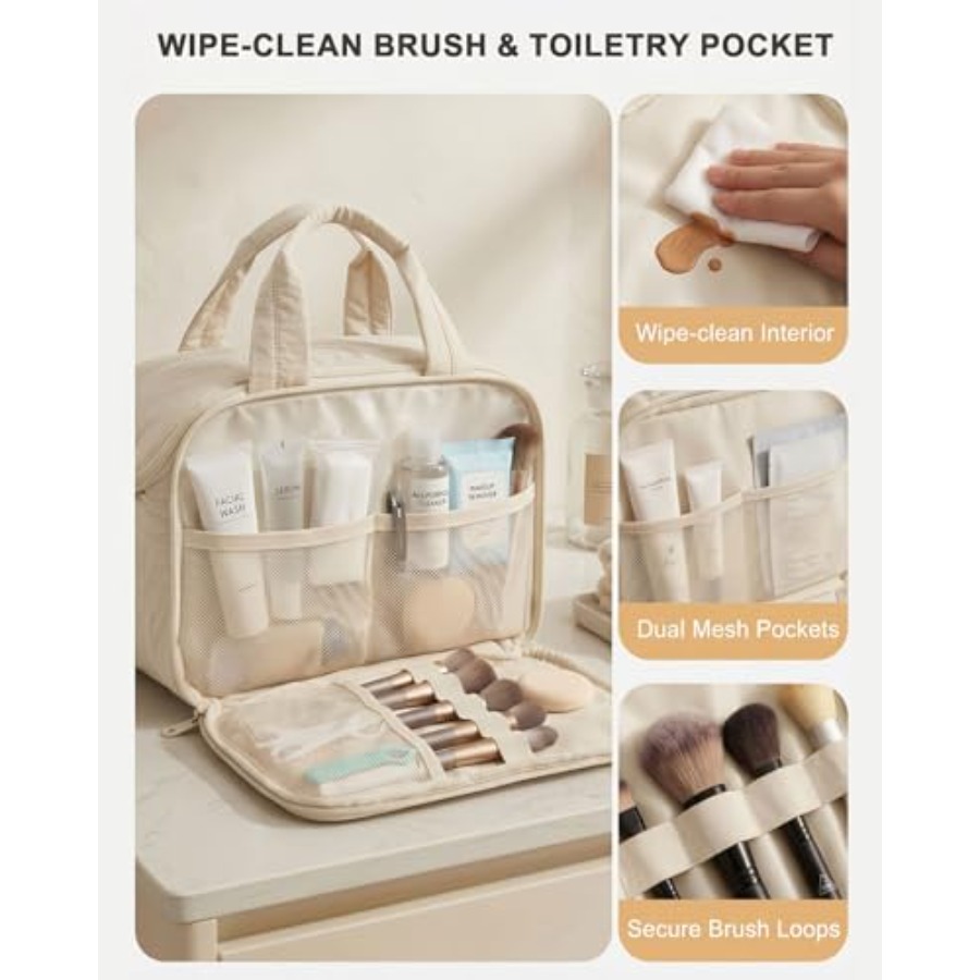 Large Quilted Toiletry Bag for - Women Bags Large incelemesi ve fiyatı