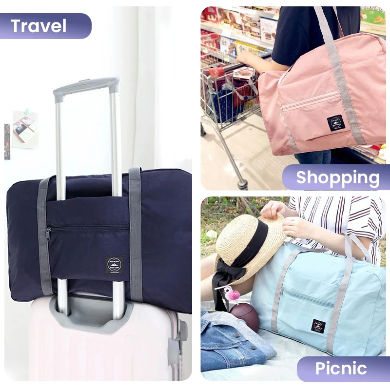 Foldable Travel Duffel Bag for - Women Bags Large incelemesi ve fiyatı