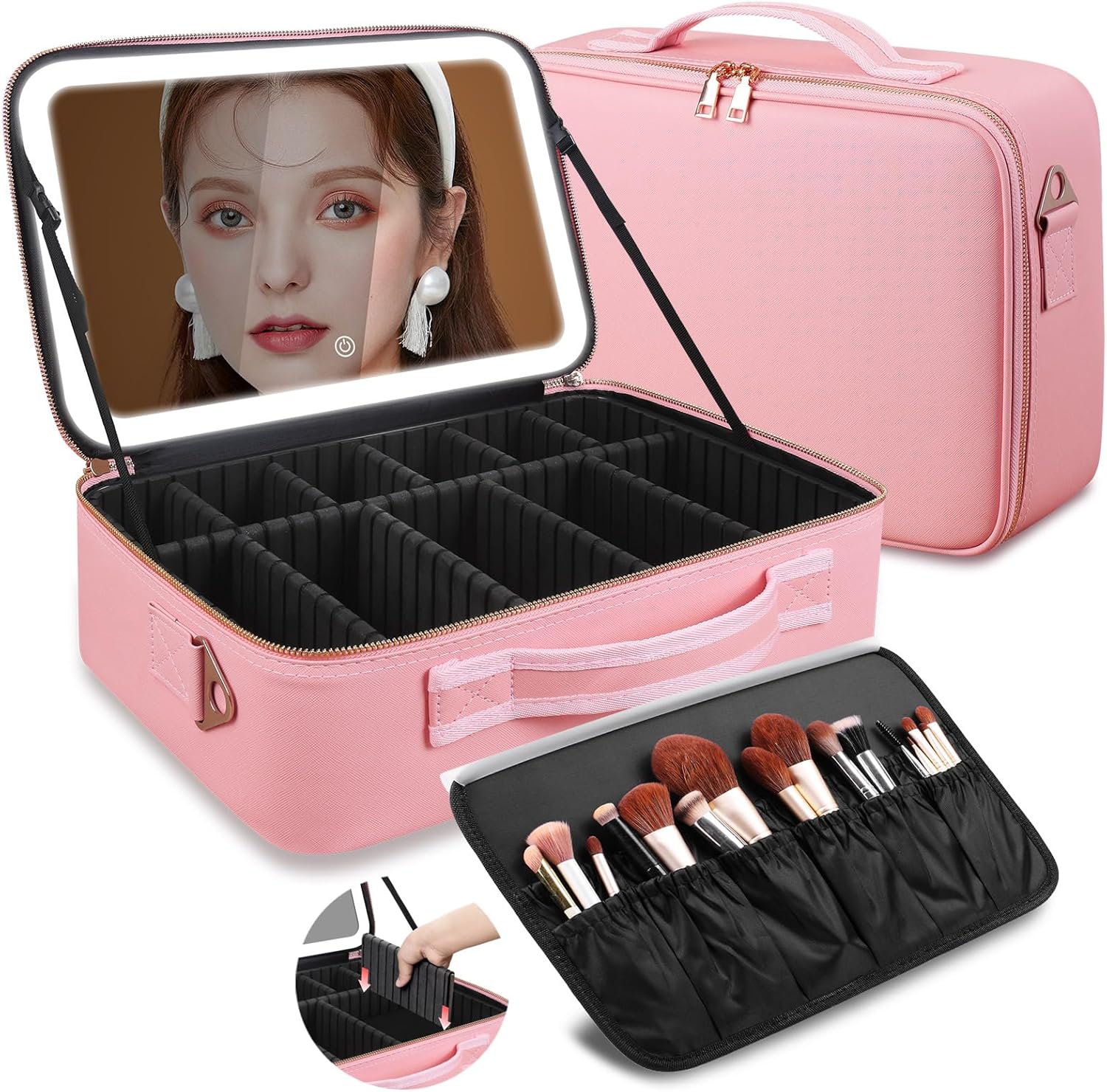 Large Capacity Makeup Bag 15'' - Women Bags Large incelemesi ve fiyatı