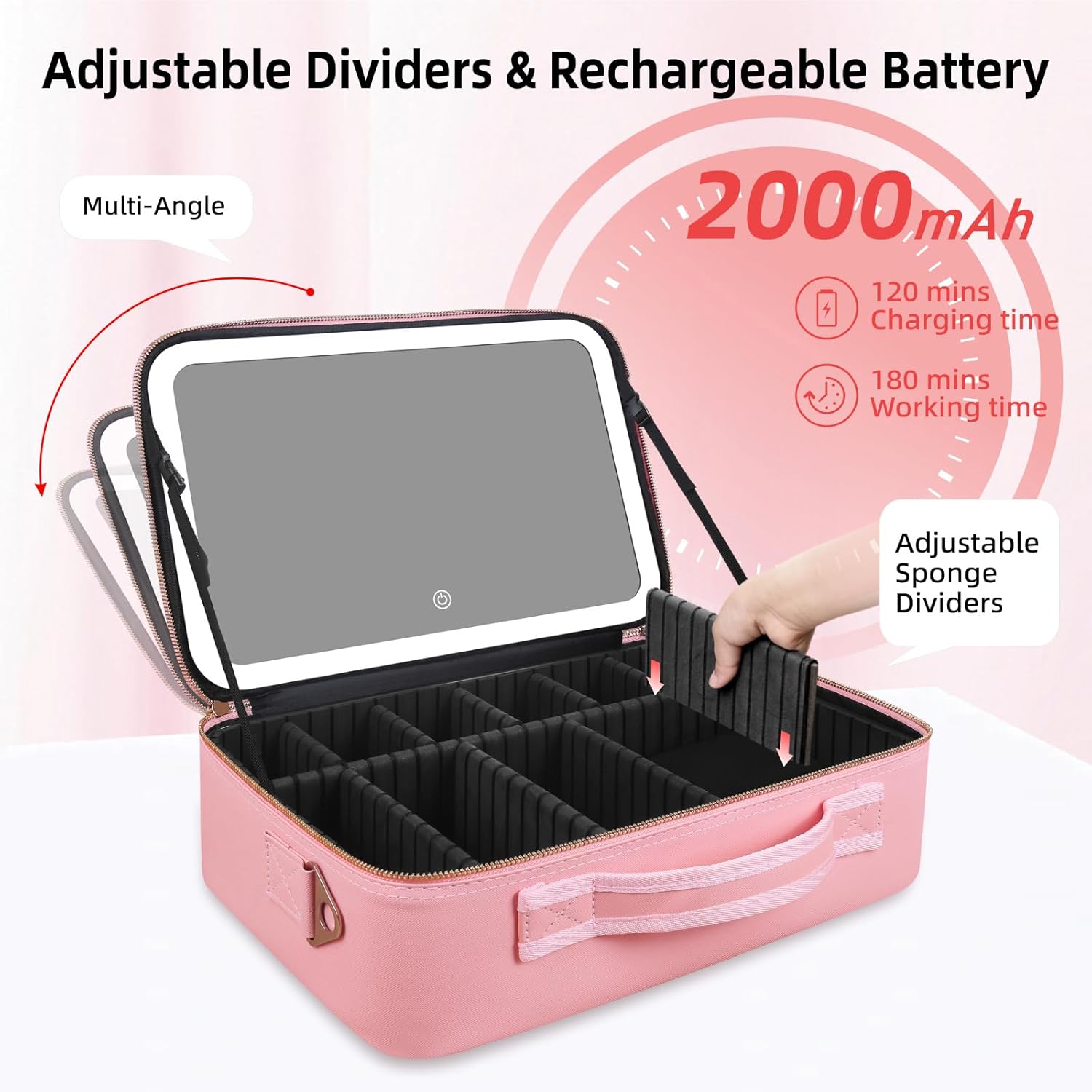 Large Capacity Makeup Bag 15'' - Women Bags Large incelemesi ve fiyatı