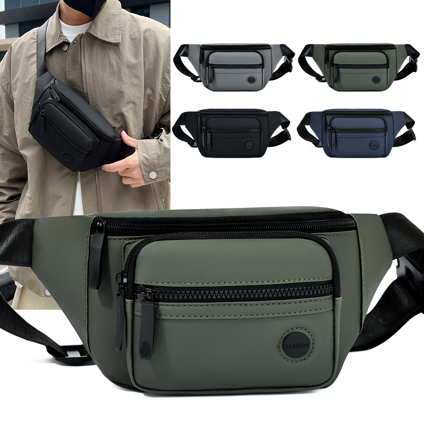 Unisex Waterproof Waist Bag Pa - Women'S Bags For Work incelemesi ve fiyatı